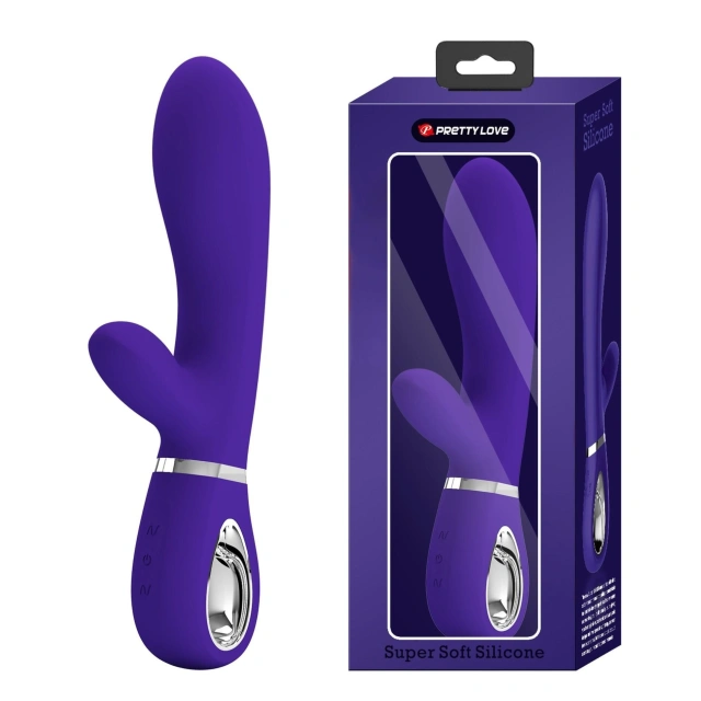 Wibrator Punktu G Thomas USB Purple 7 Function Pretty Love Ładowany USB Fioletowy | 100% ORYGINAŁ| DYSKRETNA PRZESYŁKA